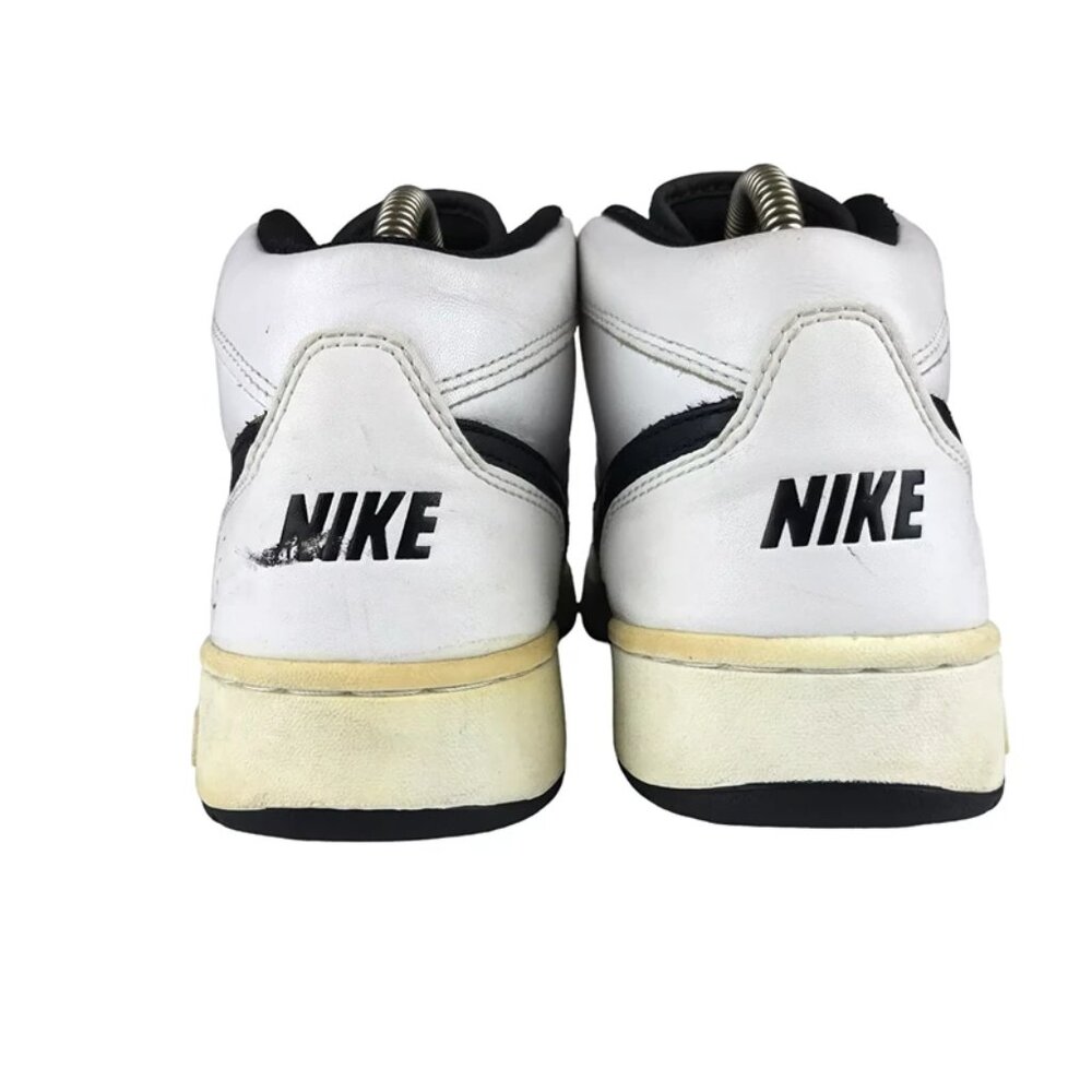 Nike Womens White 308444 101 Lace Up Activewear Basketball Shoes Size US 9 - Picture 5 of 9